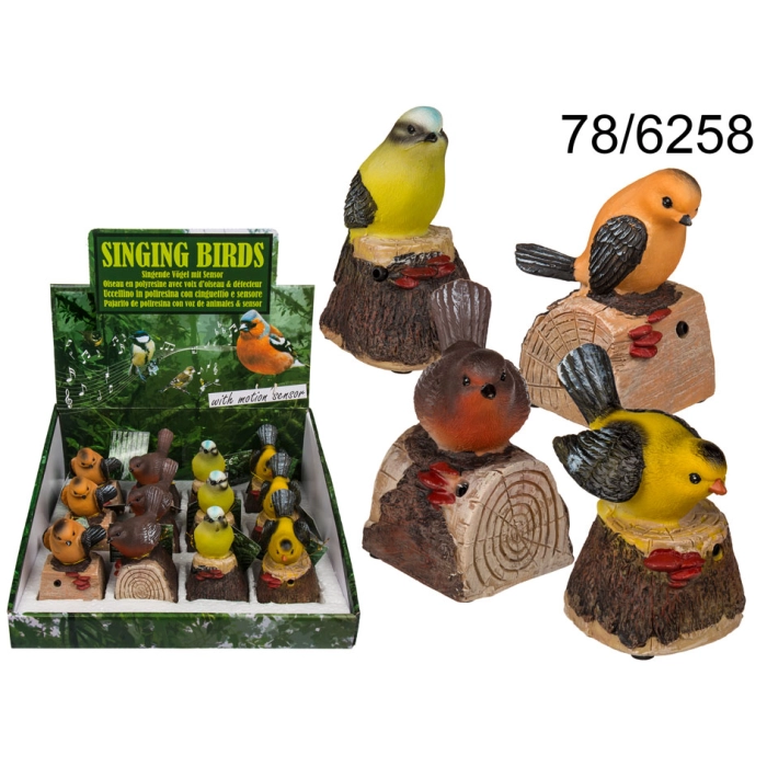 Chirping Bird with Motion Sensor