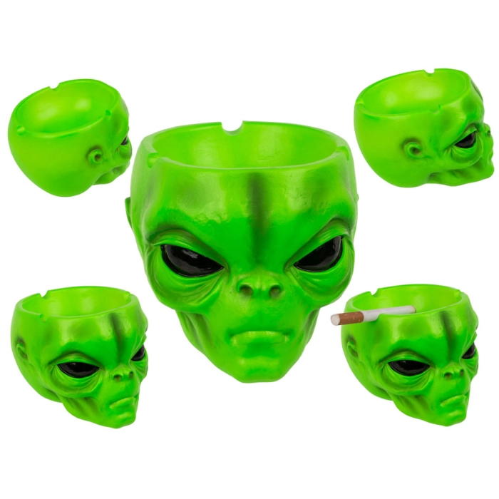 Alien head ashtray