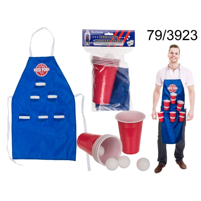 Party game - Beer Pong with an apron