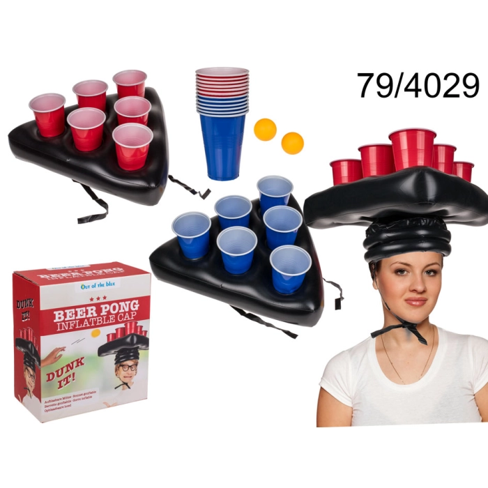 Beer Pong – pivný pingpongový klobúk