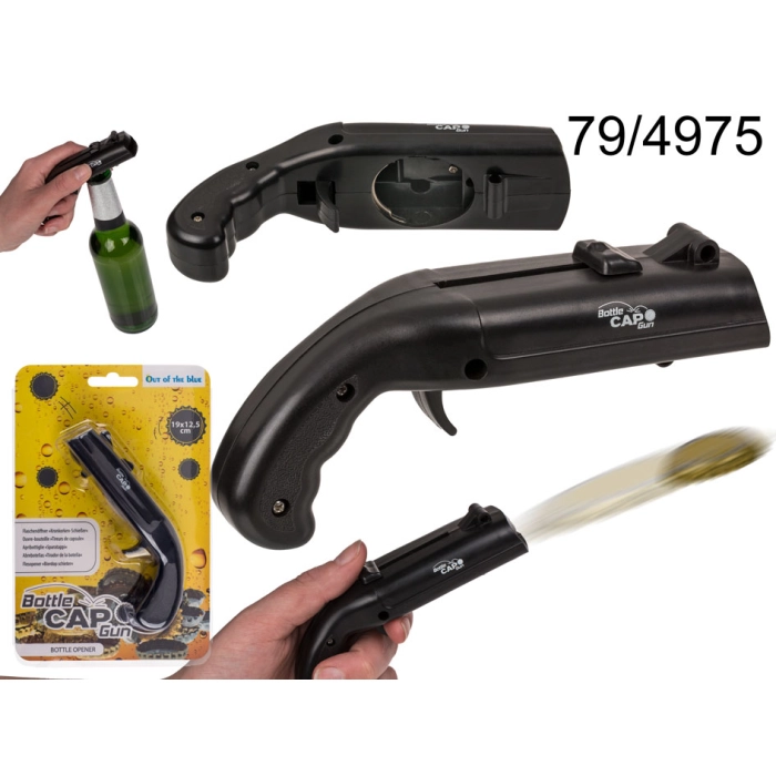 Bottle opener gun