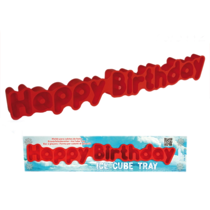 Happy Birthday Ice Cube Mould
