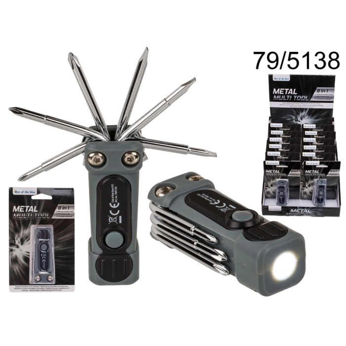 8-in-1 multifunctional tool