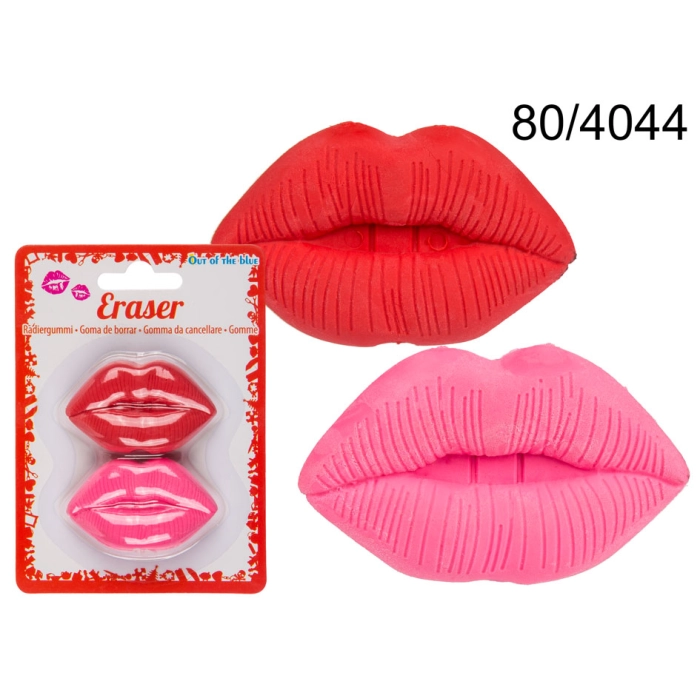 Lippenradiergummis (2 Stück)