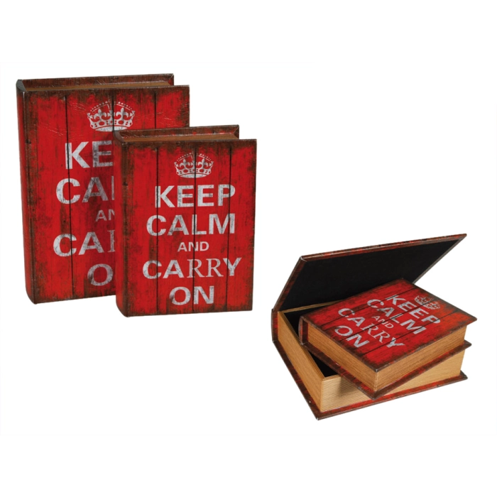 Set of "Keep Calm" Boxes
