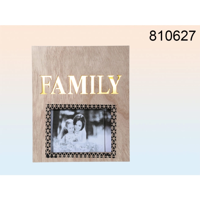 Family Picture Frame with LEDs