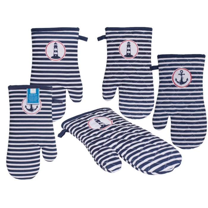 Marine style oven mitt