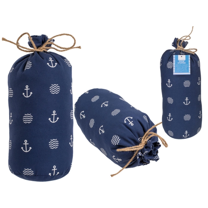 Door stopper - bag in a nautical style