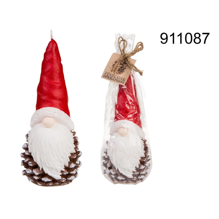 Winter Gnome Candle