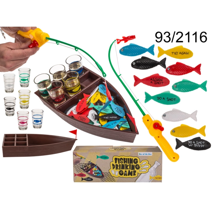 Party game. Catch a fish