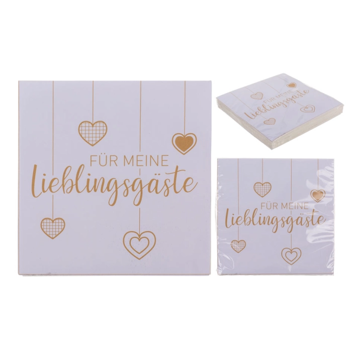 Für meine Lieblingsgäste napkins - last pieces