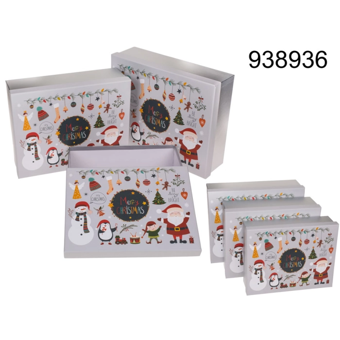 Набір з 3 коробок XXL Merry Christmas 2