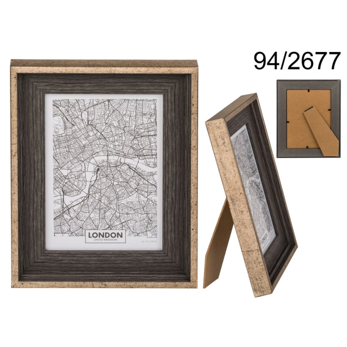 Rám 13 x 18 starozlatý
