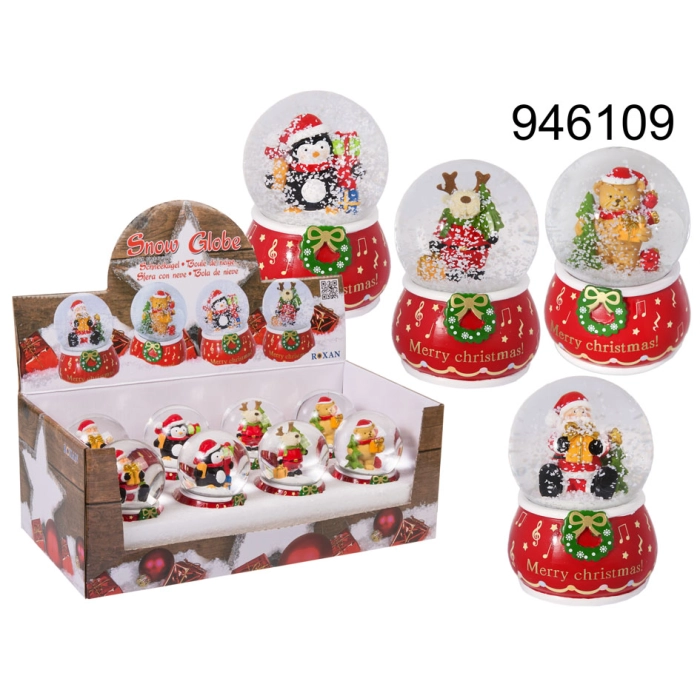 Christmas Snow Globe - Merry Christmas