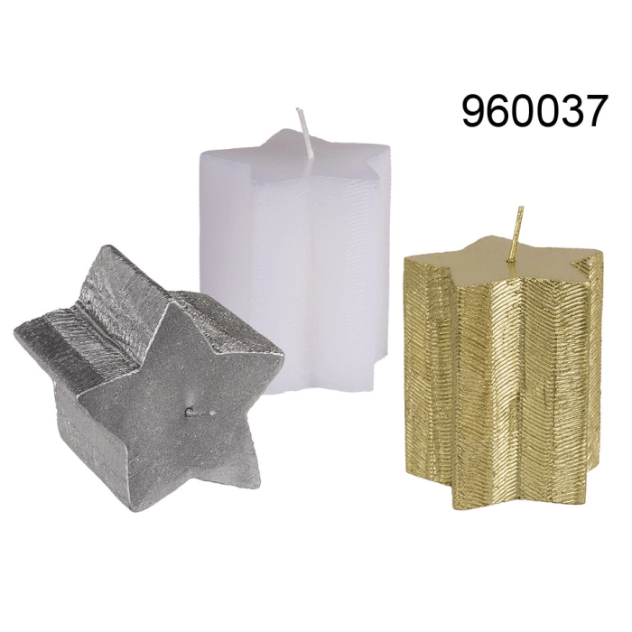Winter Star Candle