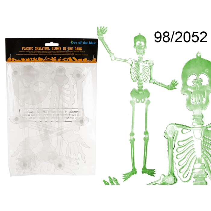 Glow-in-the-Dark Skeleton for Hanging