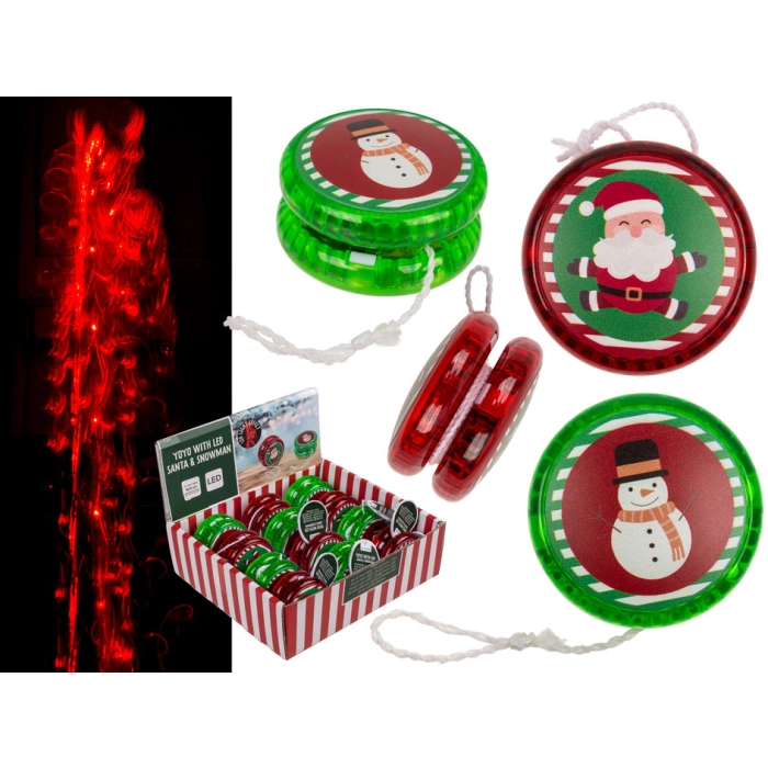 Yo-yo with LEDs Christmas