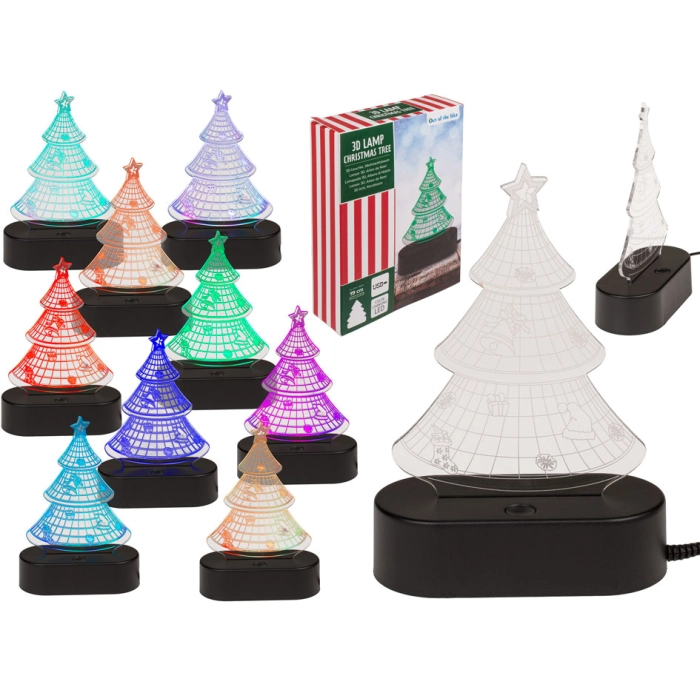 LED Christmas tree changing colors
