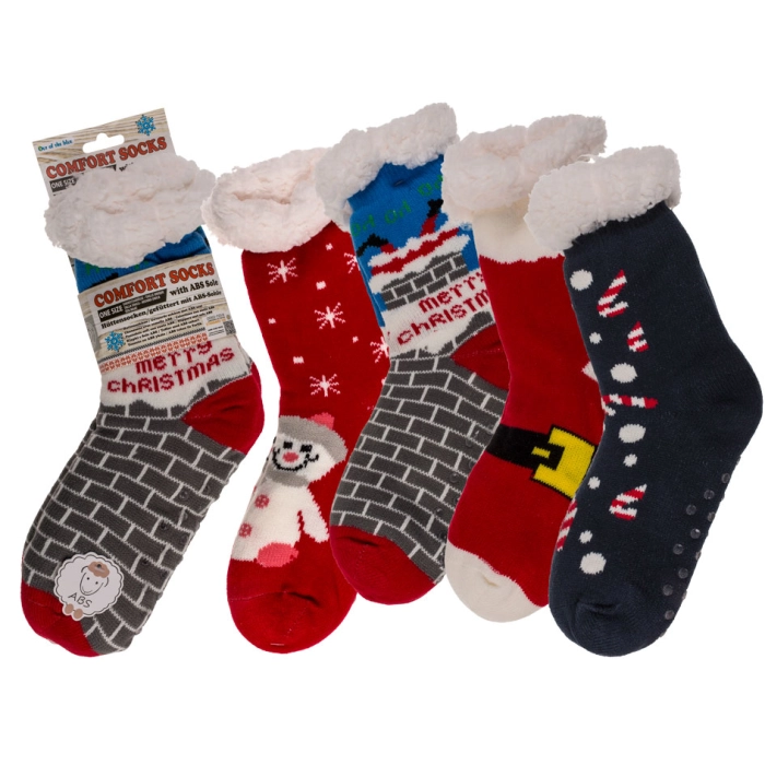 Christmas socks with ABS