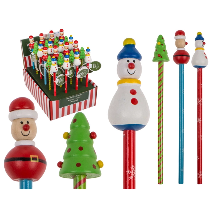 Christmas holiday pencil