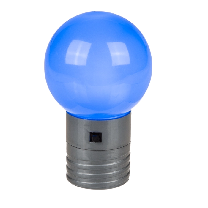 Colorful LED bulb with a magnet