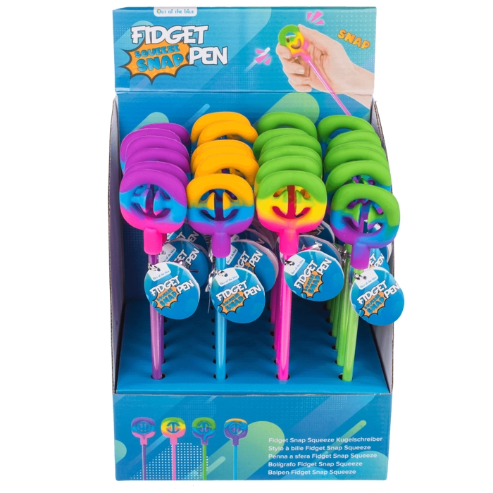 Fidget Snap Squeeze anti-stress pen