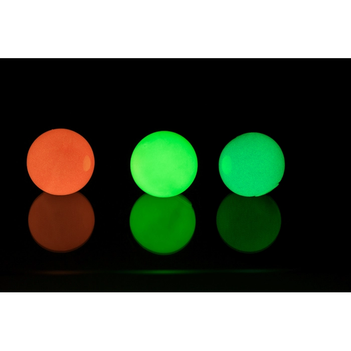 Reflection balls, glowing in the dark, 3 pcs.