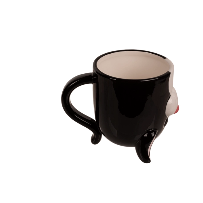Inverted head mug - dog 12 x 14 cm
