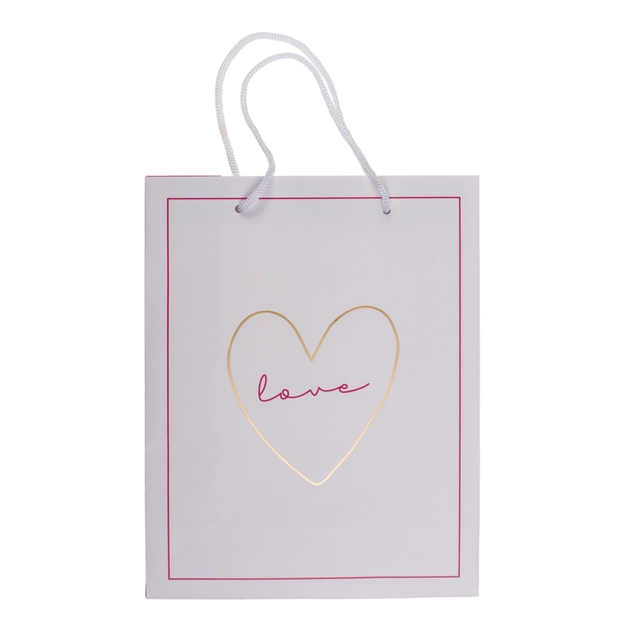 LOVE gift bag 18 x 8 x 23 cm