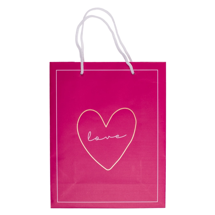 LOVE gift bag 18 x 8 x 23 cm
