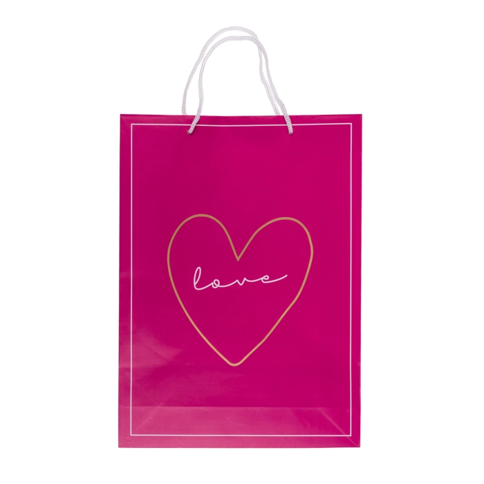 LOVE gift bag 25 x 8,5 x 34 cm