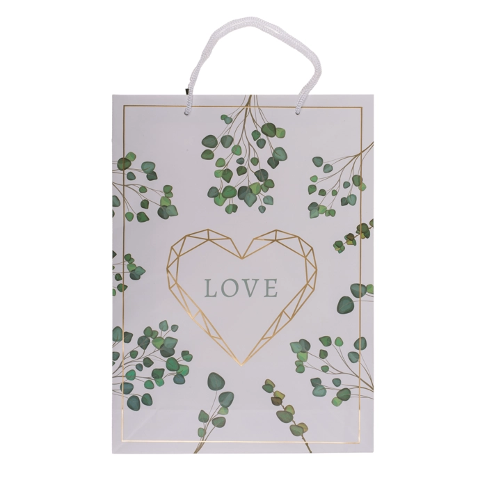 LOVE gift bag 25 x 8,5 x 34 cm