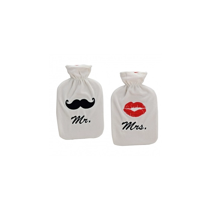 Mr. & Mrs. Hot Water Bottle