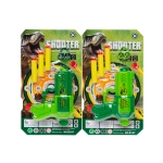 Pistolet Dino Shooter z piankowymi nabojami – zabawka dla dzieci | Hurtownia zabawek