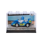 Metalowy Gokart Wyścigowy – Model Die-Cast z Napędem Pull Back | Hurtownia Zabawek Kemis.pl