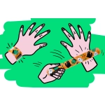 Halloween SLAP Band - A Hauntingly Stylish Halloween Accessory.