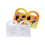 Coloring Book with Stickers - Halloween Edition - Creative Fun Full of Scary Themes.