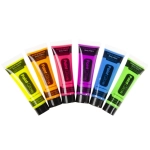 Neon Face Paint - Glows in the Dark under UV Light!