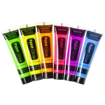 Neon Face Paint - Glows in the Dark under UV Light!