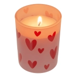 Świeca Zapachowa w Szkle z Motywem Miłości