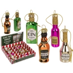 Szklane Ozdoby Choinkowe – Butelki Celebration Champs | Hurtownia Dekoracji Kemis.pl