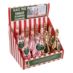 Szklana Ozdoba Choinkowa – Buteleczka Szampana Glamorous Champagne | Hurtownia Dekoracji Kemis.pl