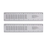 Linijka 3D z Motywami Morskimi z Tabliczką Mnożenia