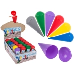 Prenosný plážový popolník - kónický s vekom