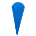 Prenosný plážový popolník - kónický s vekom