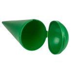 Prenosný plážový popolník - kónický s vekom