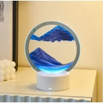 LED bedside lamp - Flowing sand - Hourglass - 3D effect