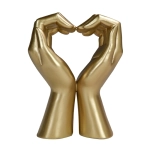 Decorative figurine - Hands arranged in the shape of a Heart