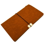 Skórzany Notes Podróżnika – Organizer z Wizytownikiem i Kieszenią