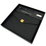 Elegancki Zestaw Prezentowy – Skórzany Notes z Długopisem